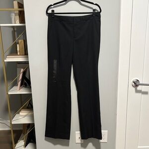NWT Banana Republic Logan Black Mid Rise Trousers